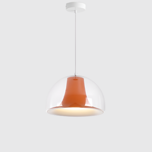 Round Glass Shade LED Hanging Light - Lusomart
