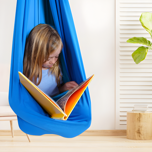 Cozy Kids Hanging Chair Soft Play Swing Seat - Lusomart