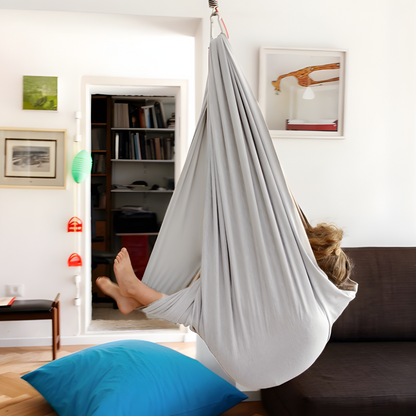 Sensory Swing Indoor Therapy Seat Soft Fabric Hanging Chair 6