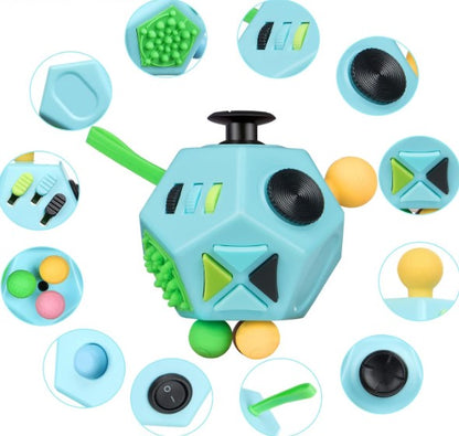 Relaxing Fidget Cube for Anxiety & Stress Relief - Lusomart