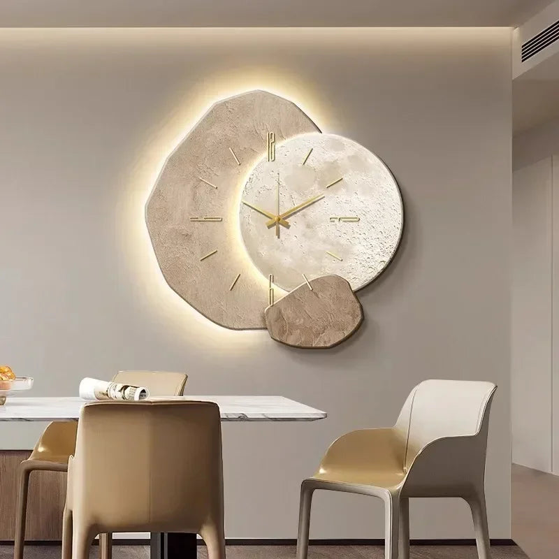 Quiet Slim Modern LED Wall Clock