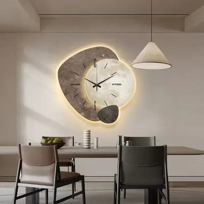 Quiet Slim Modern LED Wall Clock
