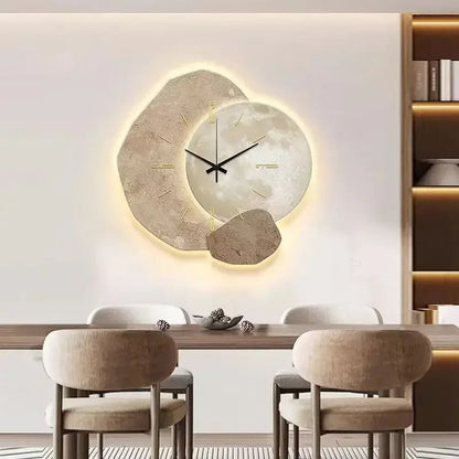 Quiet Slim Modern LED Wall Clock