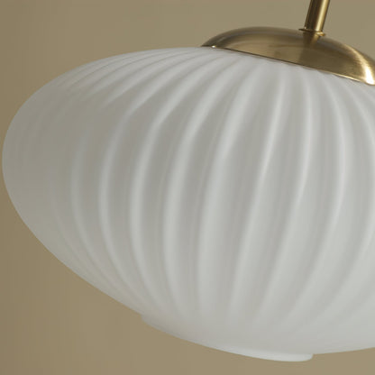 Serenita | Elegant Dual Shade Modern Floor Lamp with Gold Accents 4