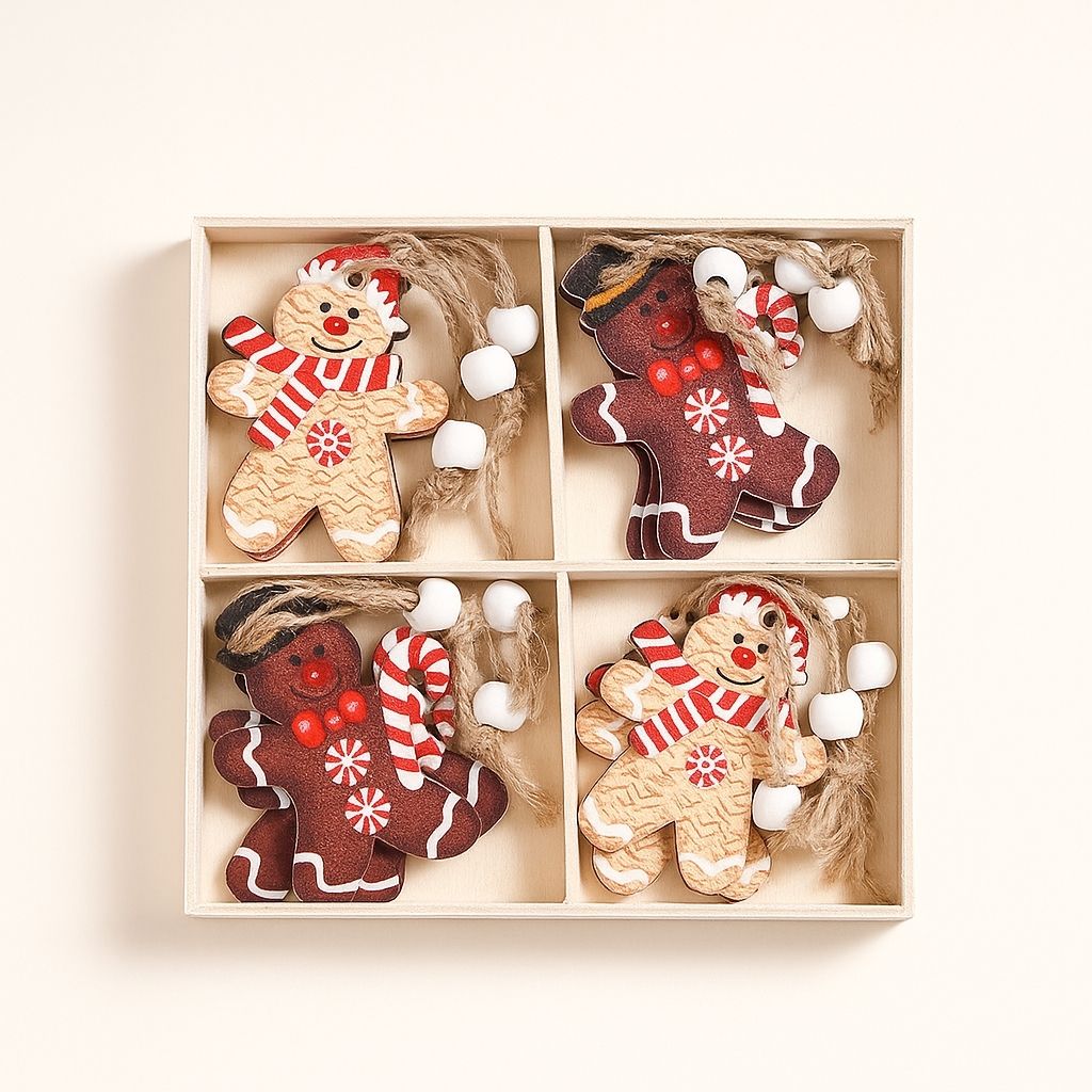 Traditional Christmas Tree Decoration Set - Lusomart