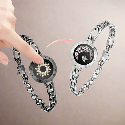 Couple Distance Tracker LED Wristband