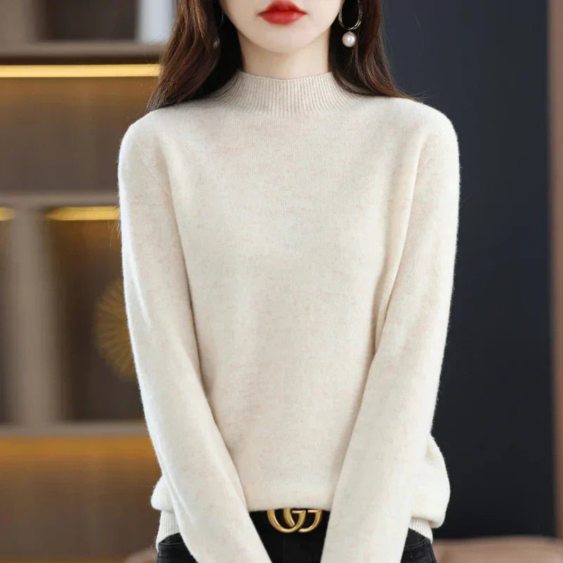 Soft Wool Sweater for Women Winter Warmth