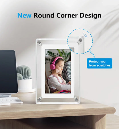 Compact Digital Picture Frame with Wireless Display