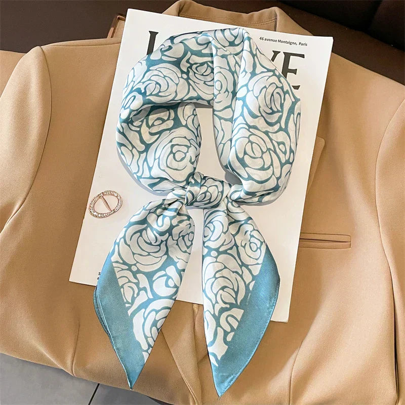 Soft Plaid Neck Scarf in 2 Versatile Colors