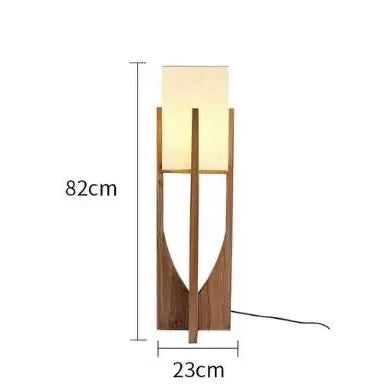 Rustic Wooden Pendant Lamp with LED Light Source