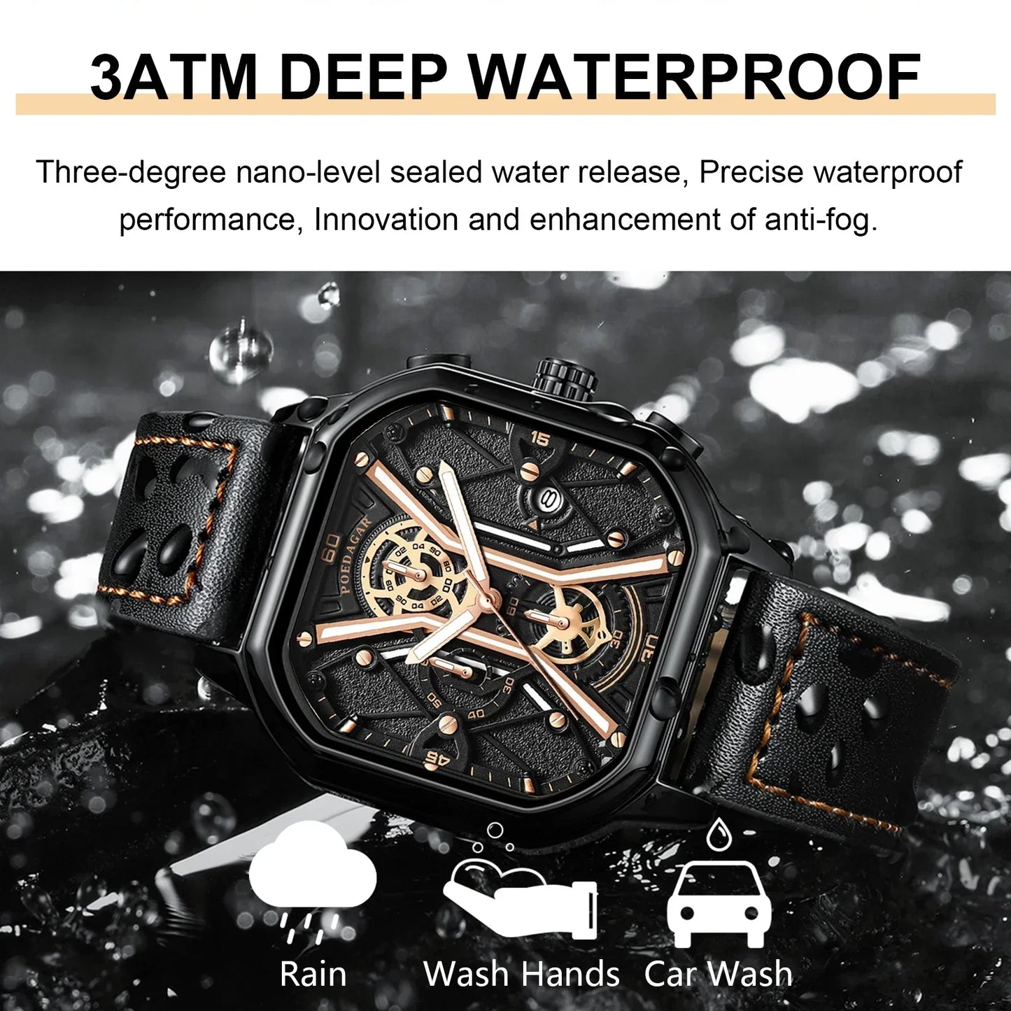 Stylish Men's Analog Quartz Watch