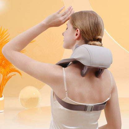 Relaxing Heated Neck Back Pain Relief Massager