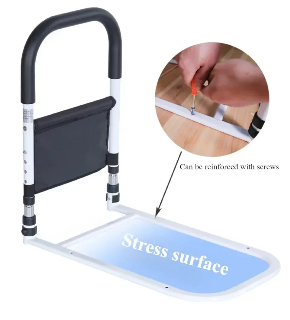 Sturdy Bedside Handle For Fall Prevention And Assistance