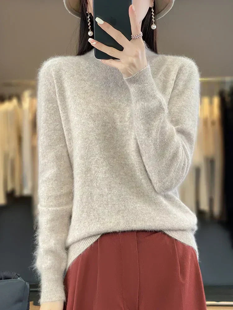 Luxurious Pure Cashmere Women's Sweater