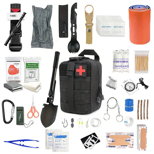 Ultimate Outdoor Survival Kit for Camping and Hiking - Lusomart