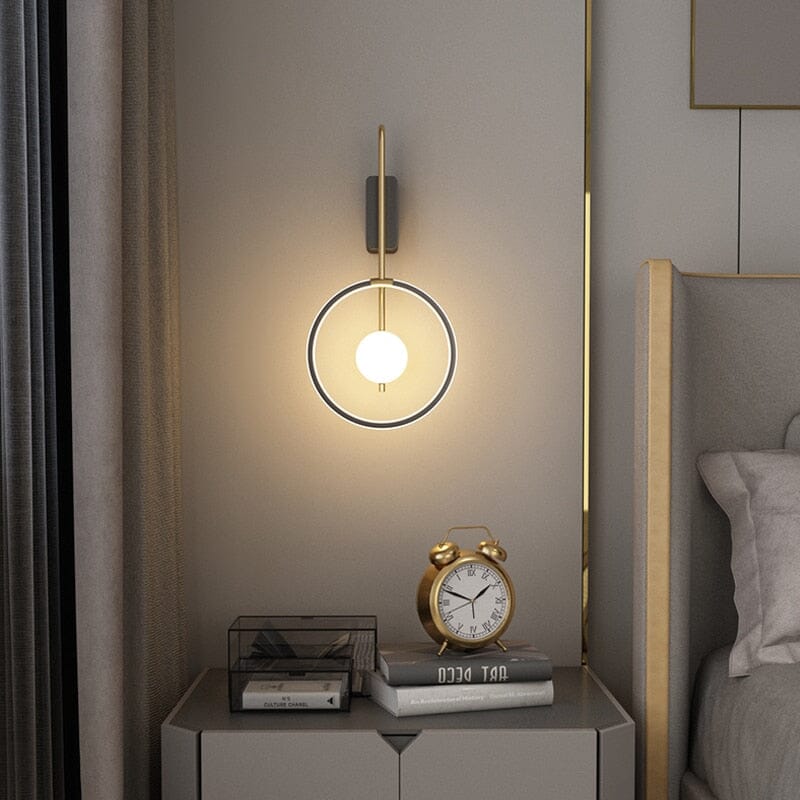 Round Modern Wall Light