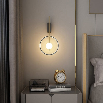 Round Modern Wall Light
