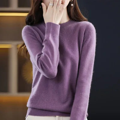 Premium Wool Sweater for Women Cold Weather