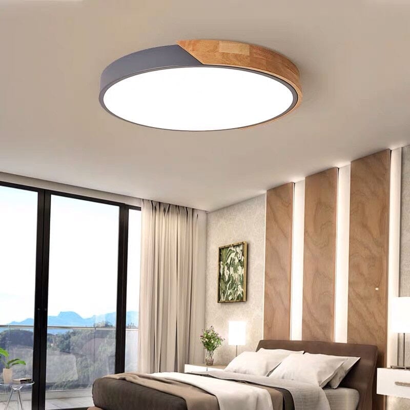Rustic Wood Pendant Light - Lusomart