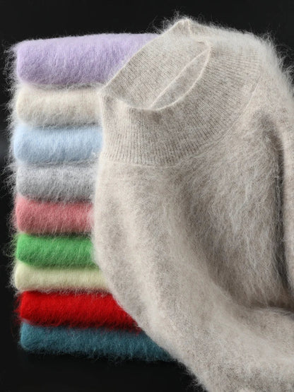 Luxurious Pure Cashmere Women's Sweater - Lusomart