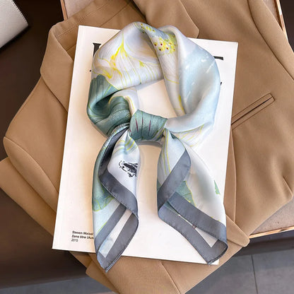 Soft Plaid Neck Scarf in 2 Versatile Colors
