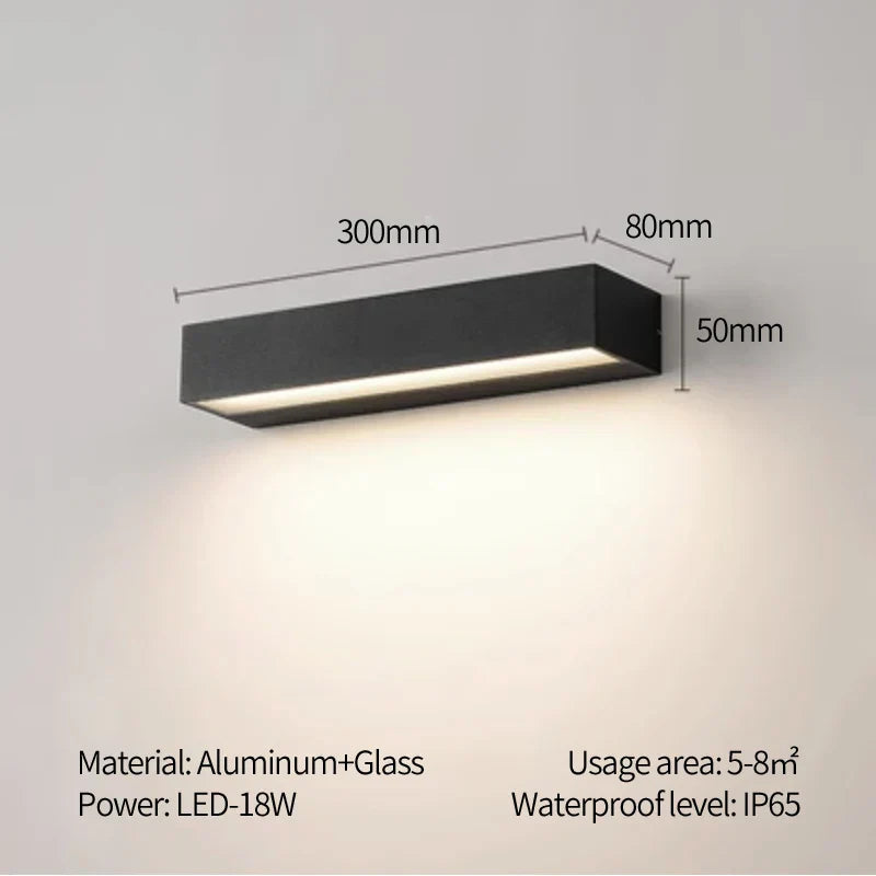 Outdoor Weatherproof Wall Light