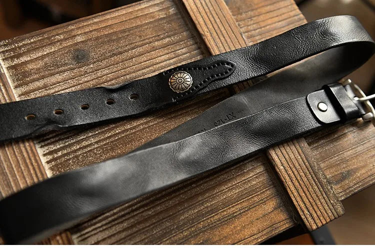 Leather Traditional Cowboy Belt
