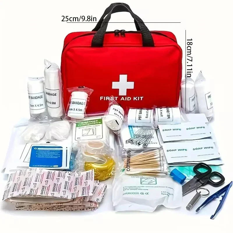Complete Emergency First Aid Kit With Carry Case