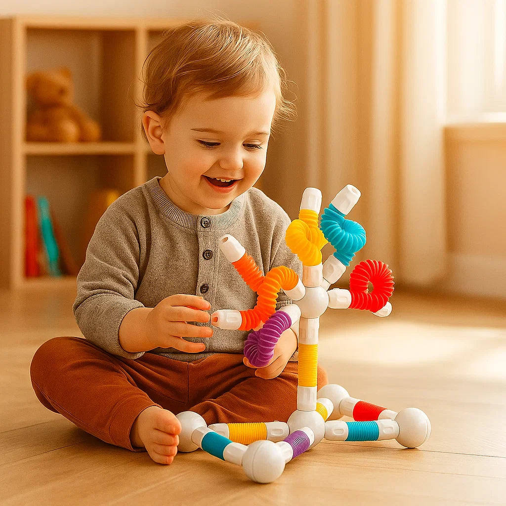 Fun Magnetic Blocks Building Toys for Kids - Lusomart