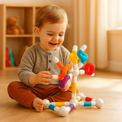 Fun Magnetic Blocks Building Toys for Kids - Lusomart