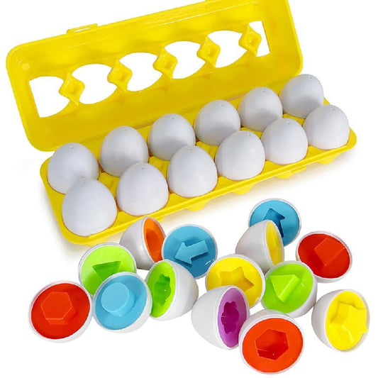 Colorful Shape Sorting Puzzle Toy for Kids - Lusomart