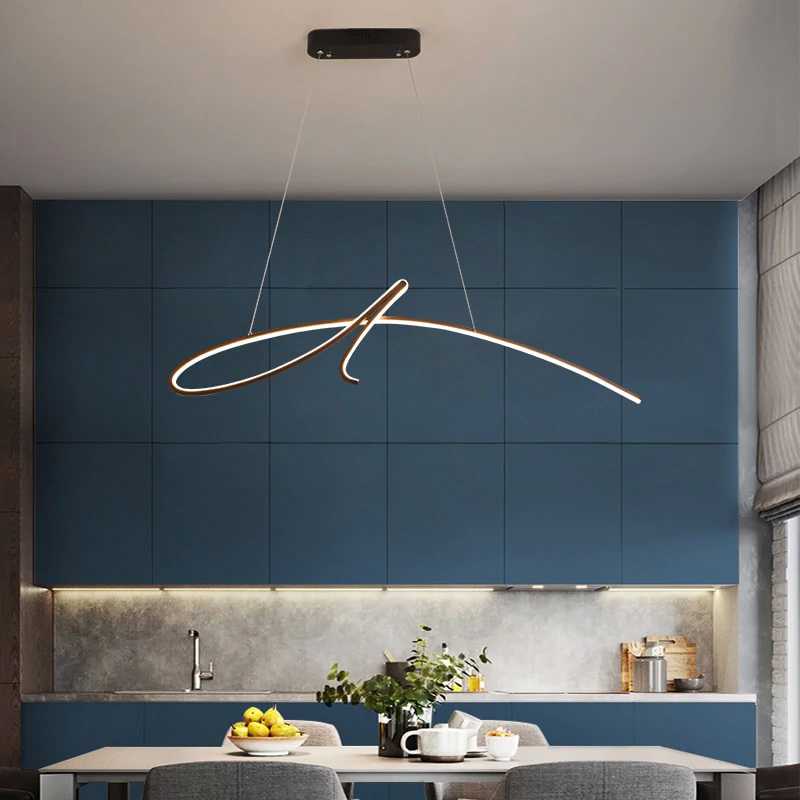 Contemporary Linear Pendant Light For Home