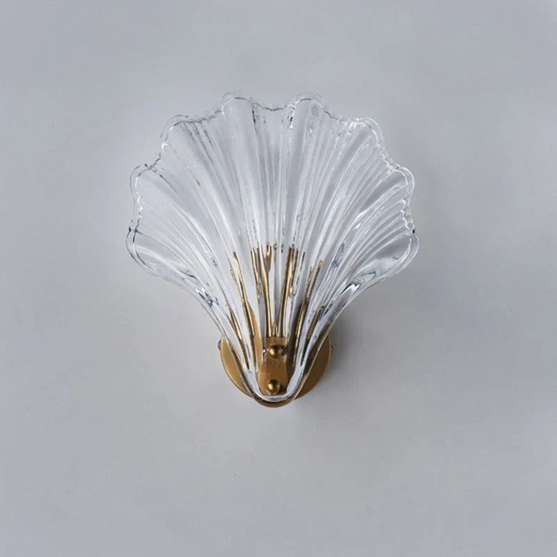 ShellLume – Elegant Glass Wall Lamp with Ocean-Inspired Coral Design 5