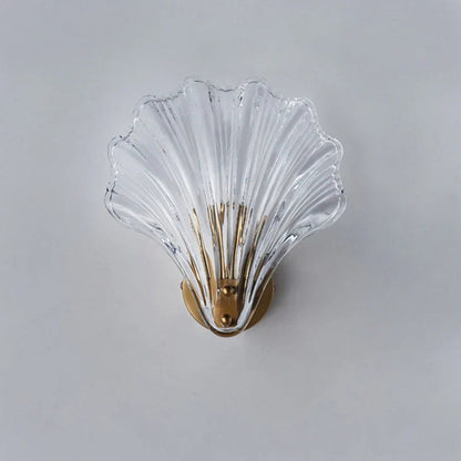 ShellLume – Elegant Glass Wall Lamp with Ocean-Inspired Coral Design 5
