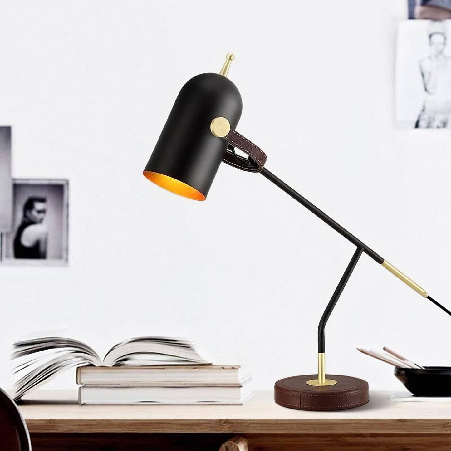 Bright LED Desk Light with Clear White Glow - Lusomart
