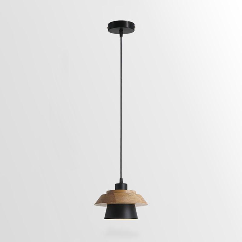 Rustic Wood Hanging Ceiling Lamp - Lusomart