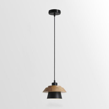 Rustic Wood Hanging Ceiling Lamp - Lusomart