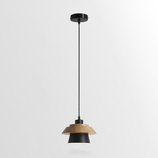 Rustic Wood Hanging Ceiling Lamp - Lusomart