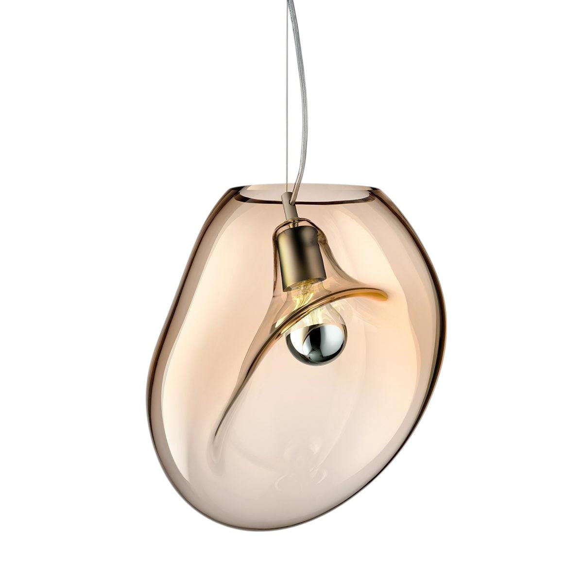 Elegant Glass Hanging LED Light