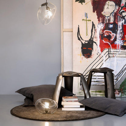 Elegant Glass Hanging LED Light
