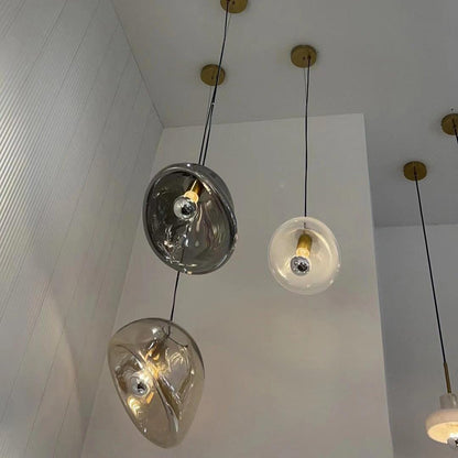 Elegant Glass Hanging LED Light