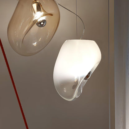 Elegant Glass Hanging LED Light