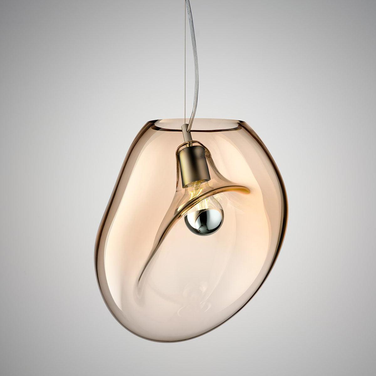 Elegant Glass Hanging LED Light