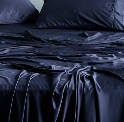 Breathable Bamboo Silk Soft Cooling Bed Sheet