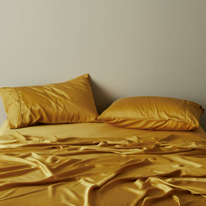 Soft Bamboo Breathable Pillowcase Set For Cooling Comfort