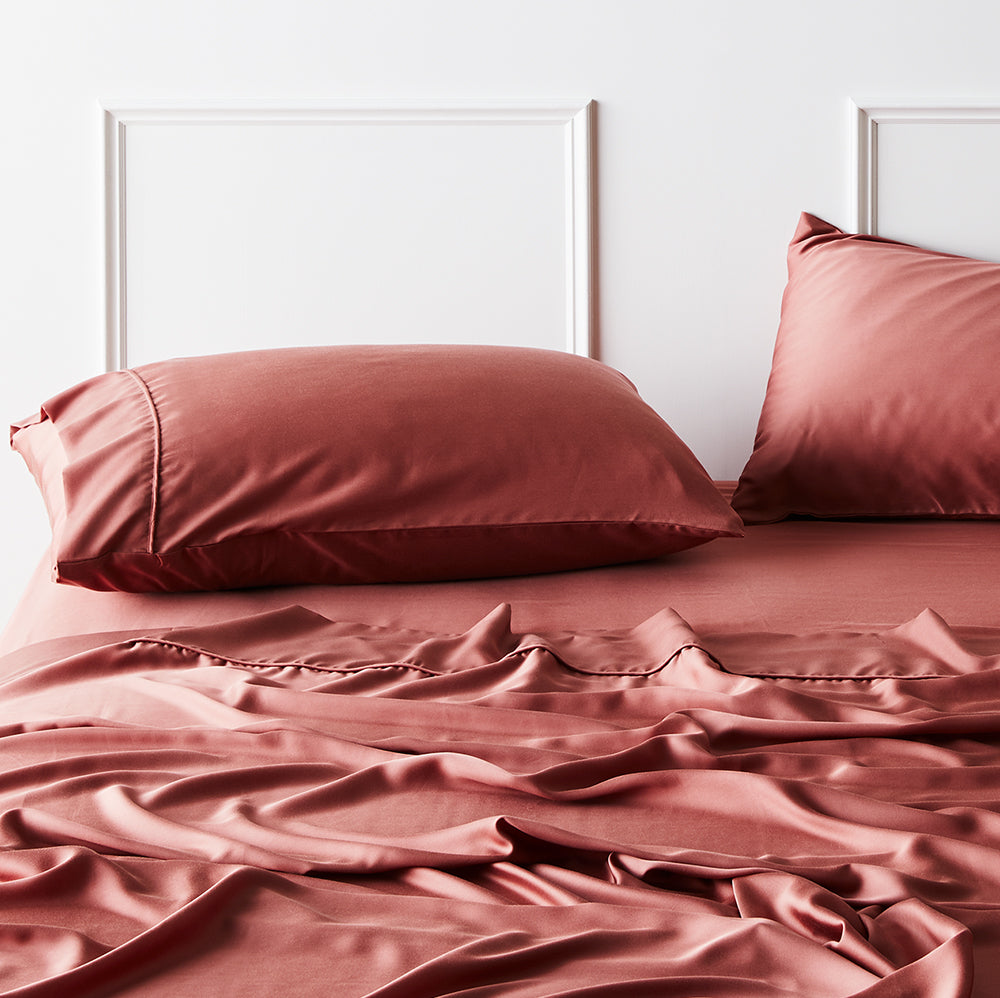 Soft Bamboo Breathable Pillowcase Set For Cooling Comfort