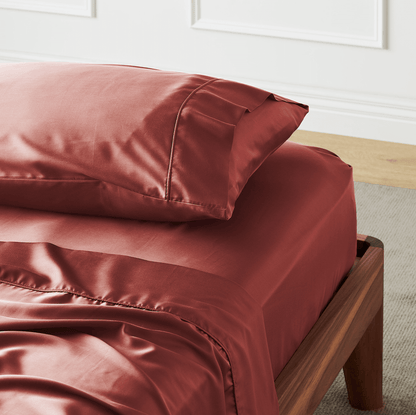 Soft Bamboo Breathable Pillowcase Set For Cooling Comfort