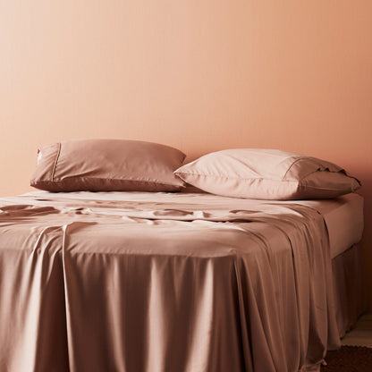 Soft Bamboo Breathable Pillowcase Set For Cooling Comfort
