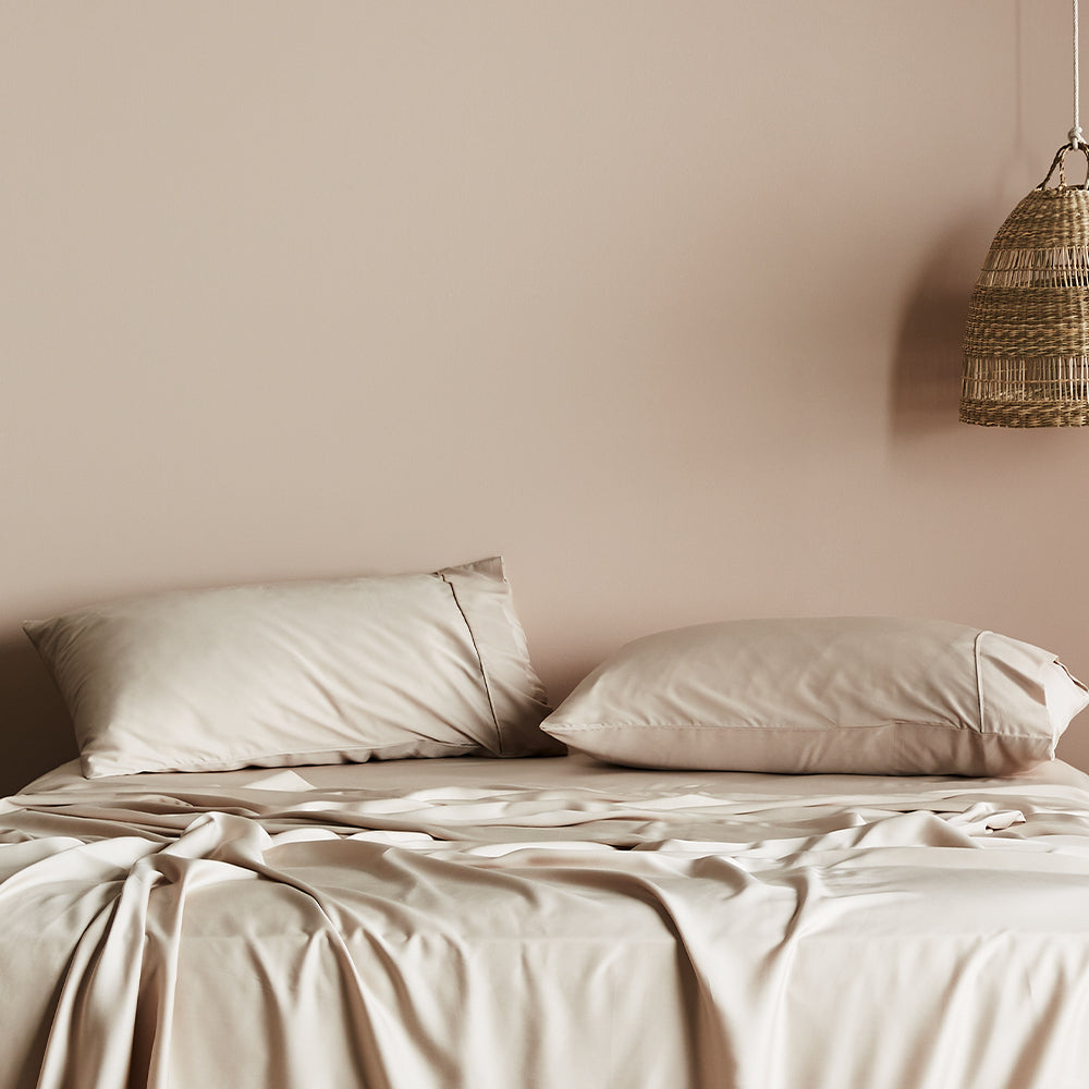 Soft Bamboo Breathable Pillowcase Set For Cooling Comfort