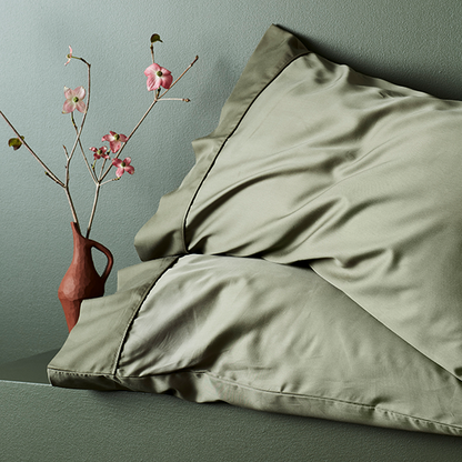 Soft Bamboo Breathable Pillowcase Set For Cooling Comfort